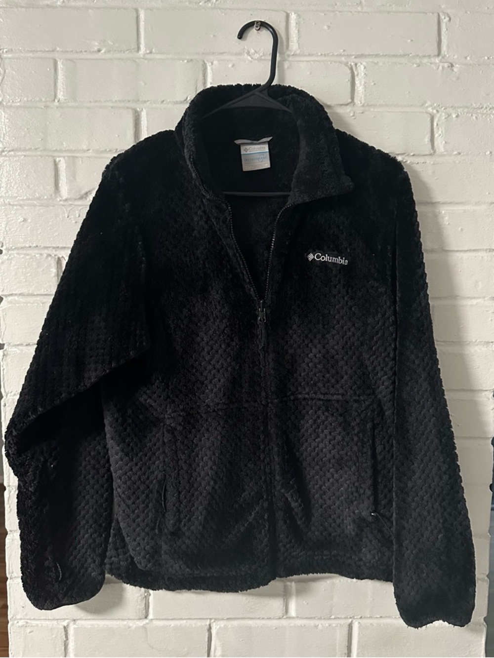 Columbia Black Plush Interchange Full-Zip Jacket
